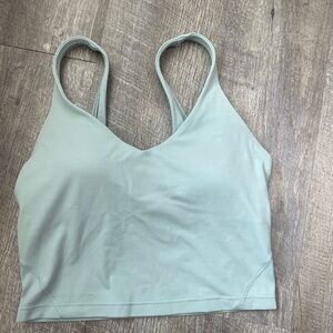 Lululemon Align tank, size 4. Great condition. Silver drop